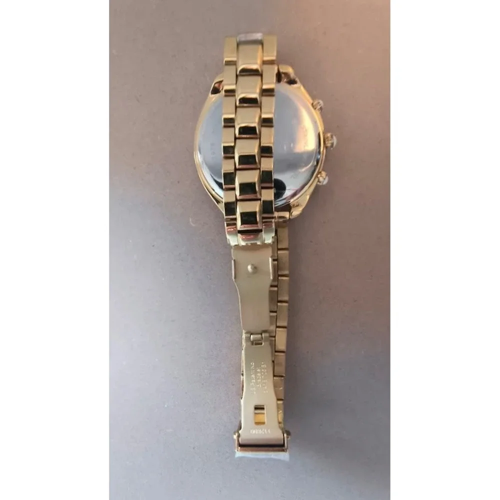 Women's Gold-Tone Stainless Fossil Land Racer Chronograph Watch with Date CH2976